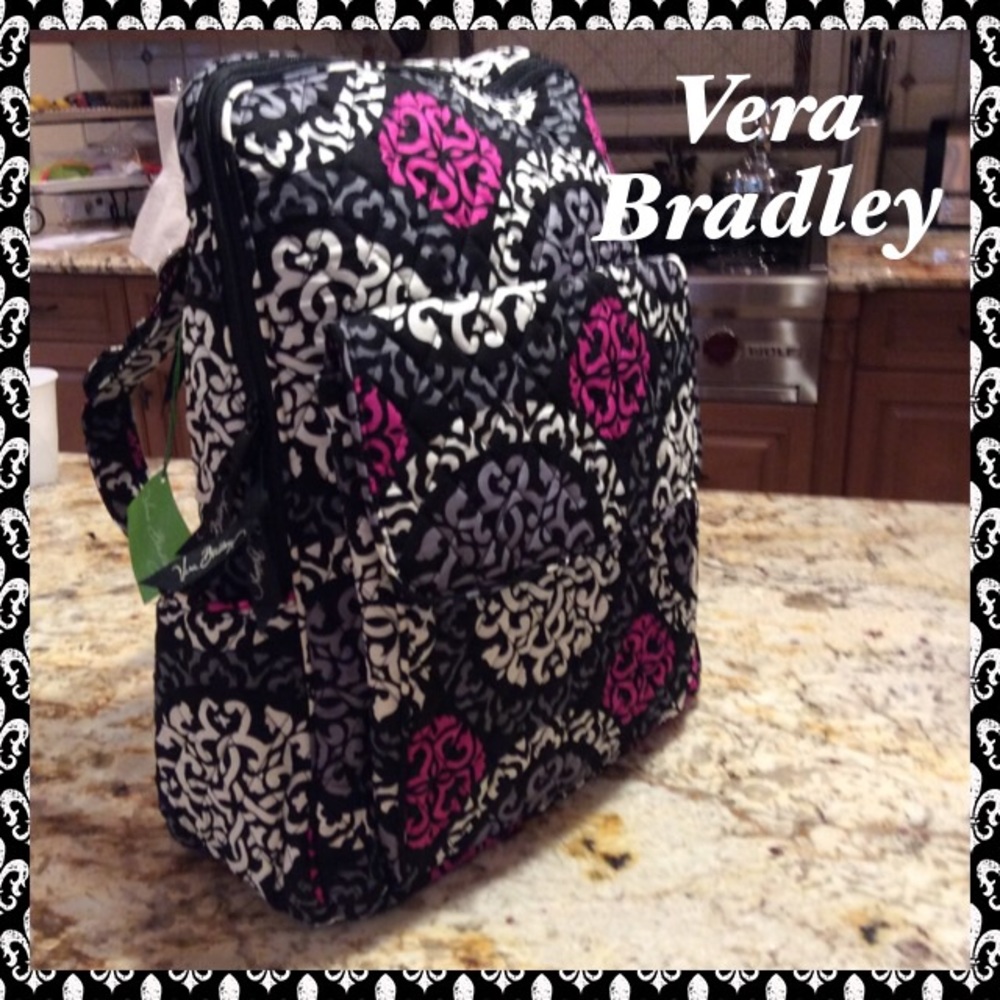 Used VERA BRADLEY Canterberry Pattern BACKPACK